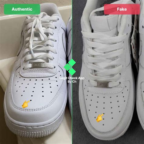 how to tell nike air force 1 fake|air force 1 real check.